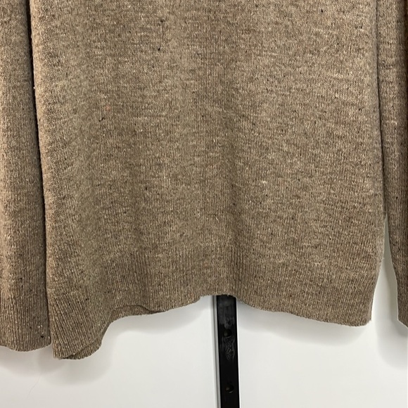 Josh A Banks Men’s Lambswool Grandpa Sweater 1/4 Zip Brown Preppy Sz 2XL - Picture 3 of 11